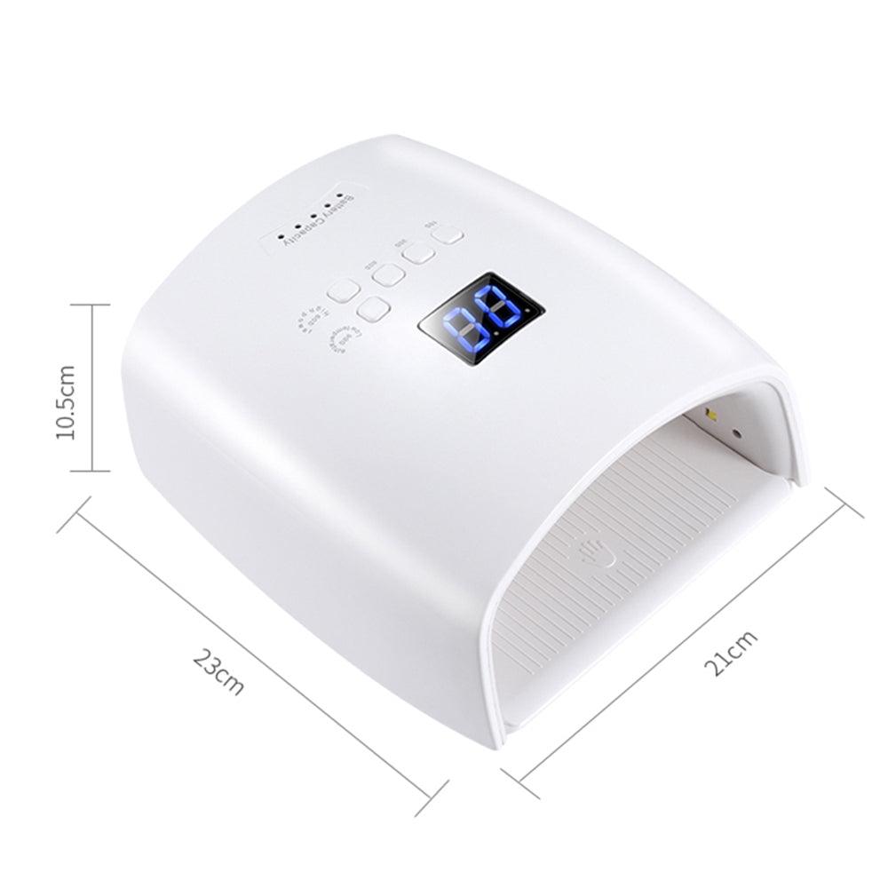 Professional Cordless UV LED Nail Curing Lamp - 66W Rechargeable-3