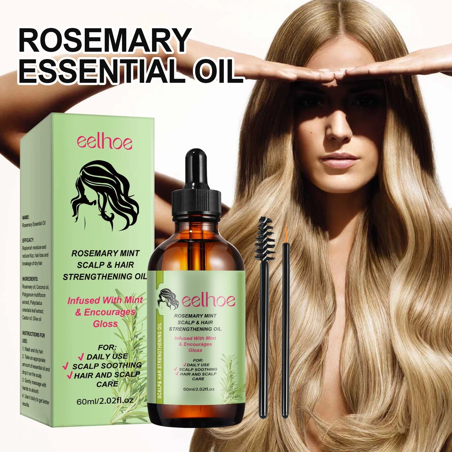 Rosemary Hair Growth Oil & Brush-4